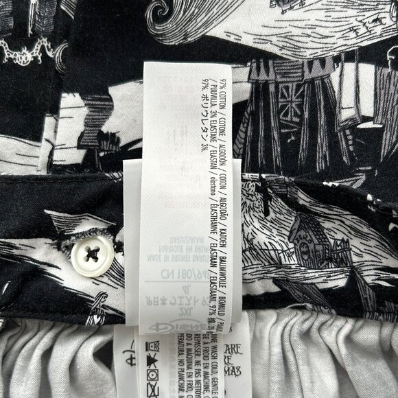 Disney Jack Skellington The Nightmare Before Christmas Pleated Skirt (2XL) - Picture 14 of 16